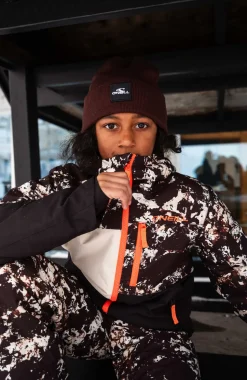 KidsFWC'Cruz Triple wintersportjas| Zwart