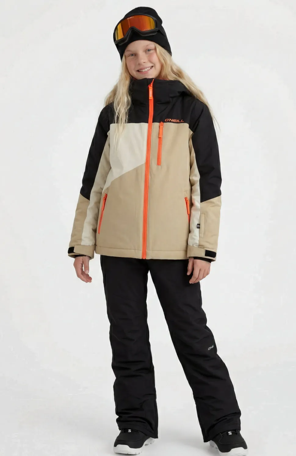 KidsFWC'Cruz Triple wintersportjas| Zwart Mix