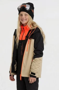KidsFWC'Cruz Triple wintersportjas| Zwart Mix