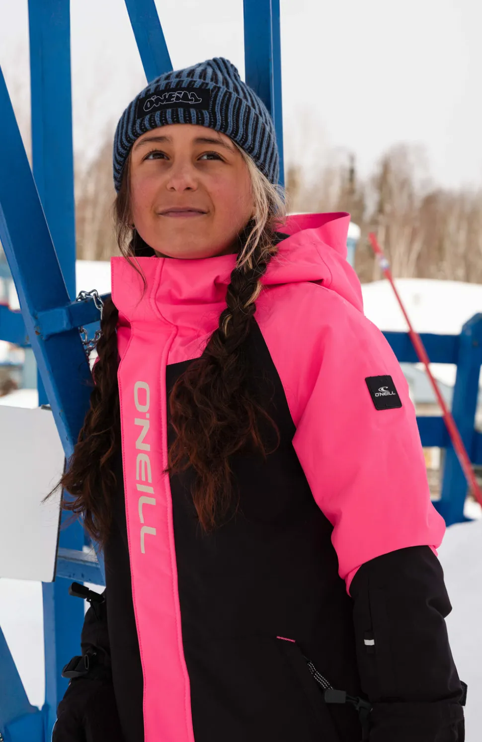 KidsFWC'Play wintersportjas| Zwart Mix