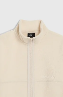KidsHigh-Pile fleecevest met volledige rits| Beige