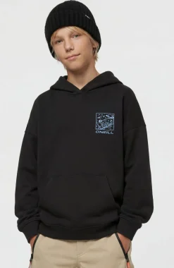 KidsO'Neill Back-Print hoodie| Zwart