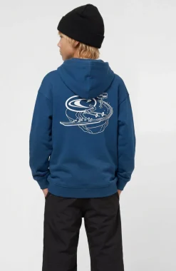 KidsO'Neill Back-Print hoodie| Blauw