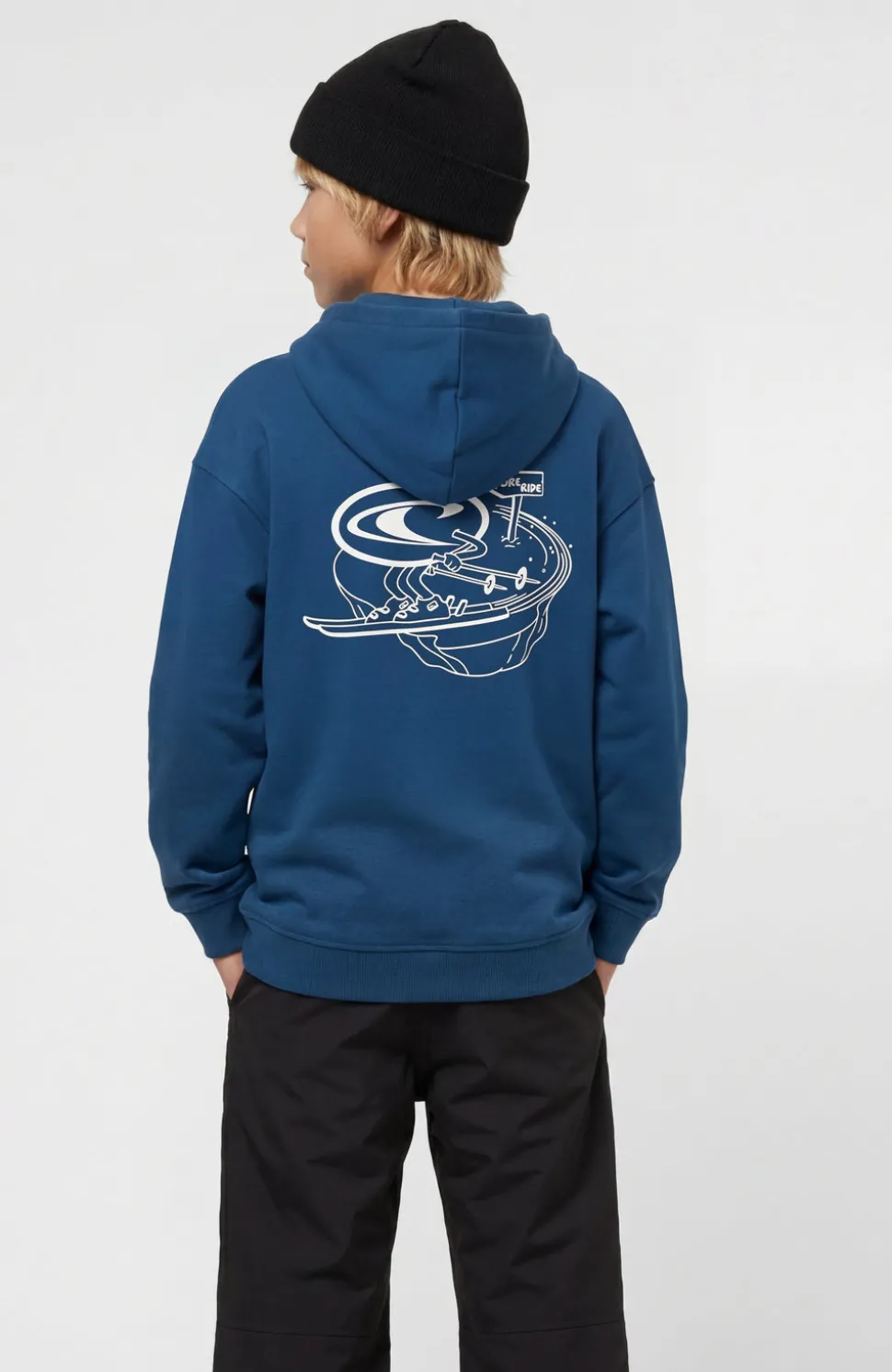 KidsO'Neill Back-Print hoodie| Blauw