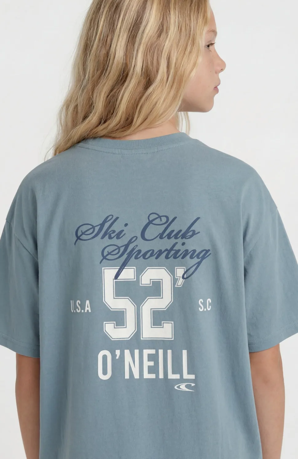 KidsO'Neill Back-Print T-shirt| Blauw