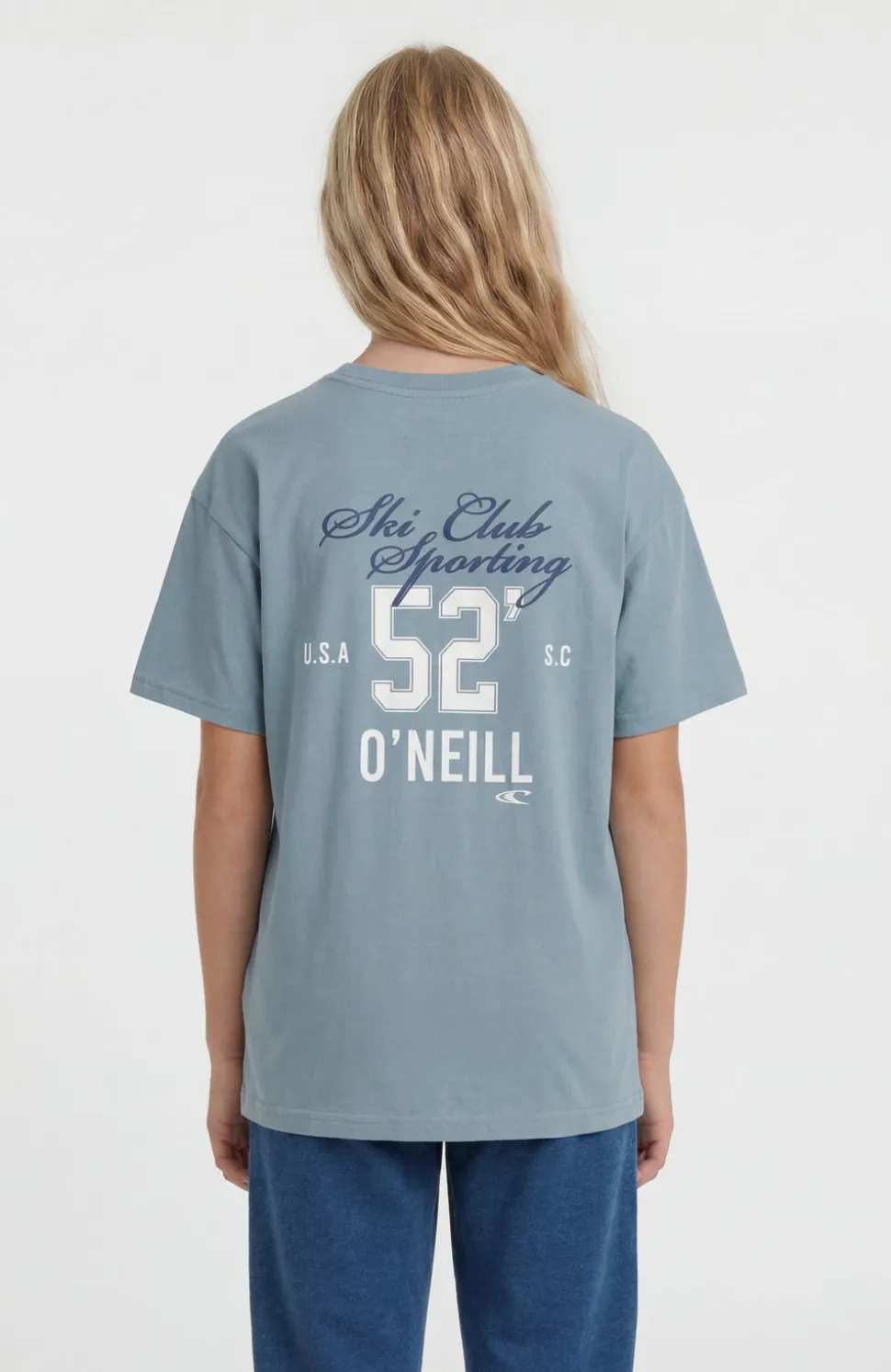 KidsO'Neill Back-Print T-shirt| Blauw