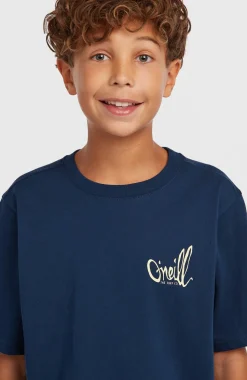 KidsO'Neill Chest-Print T-shirt| Blauw