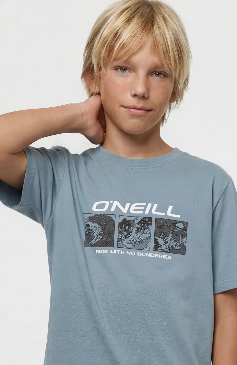 KidsO'Neill Graphic T-shirt| Blauw
