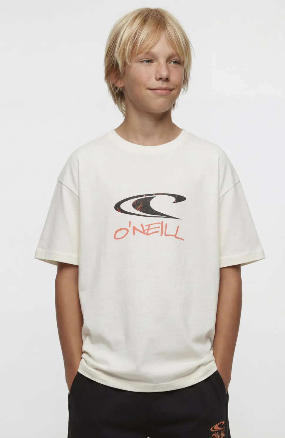 KidsO'Neill Graphic T-shirt| Wit