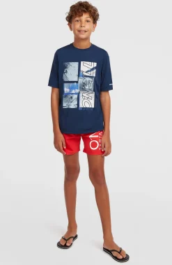 KidsO'Neill Hybrid T-shirt| Blauw