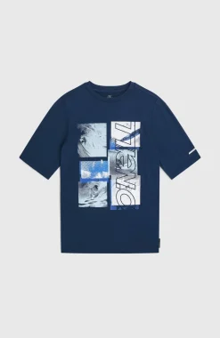 KidsO'Neill Hybrid T-shirt| Blauw
