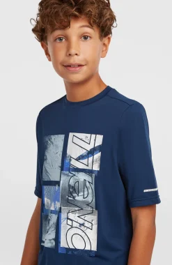 KidsO'Neill Hybrid T-shirt| Blauw