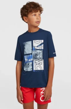 KidsO'Neill Hybrid T-shirt| Blauw