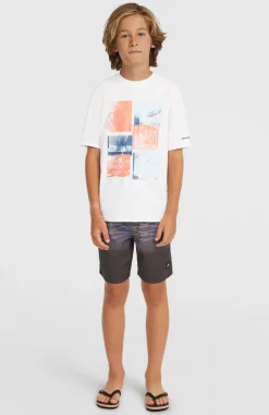 KidsO'Neill Hybrid T-shirt| Wit