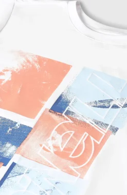 KidsO'Neill Hybrid T-shirt| Wit