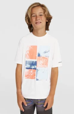 KidsO'Neill Hybrid T-shirt| Wit