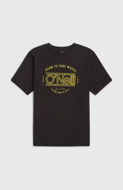 KidsO'Neill Muir T-shirt| Zwart