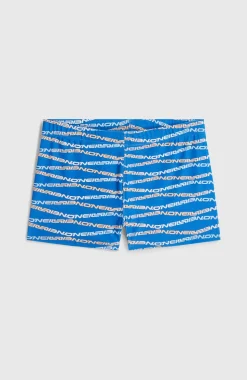 KidsO'Neill Print Zwemboxer| Blauw