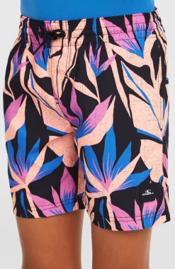KidsO'Neill Print zwembroek| Zwart