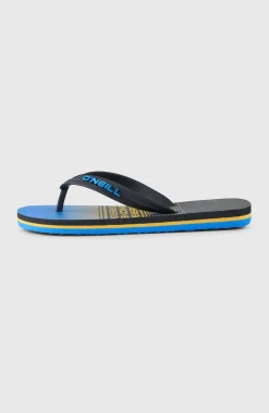 KidsProfile Graphic slippers| Blauw Mix