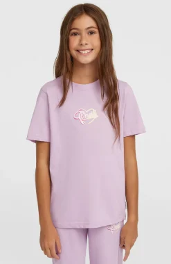 KidsScript T-shirt| Paars