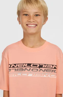 KidsStripe T-shirt| Roze