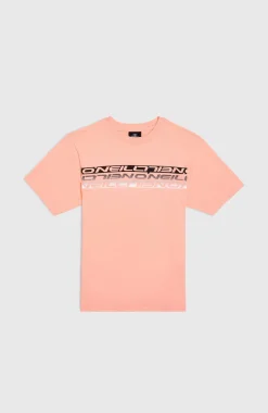 KidsStripe T-shirt| Roze