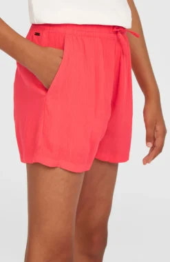 KidsSummer geweven short| Roze