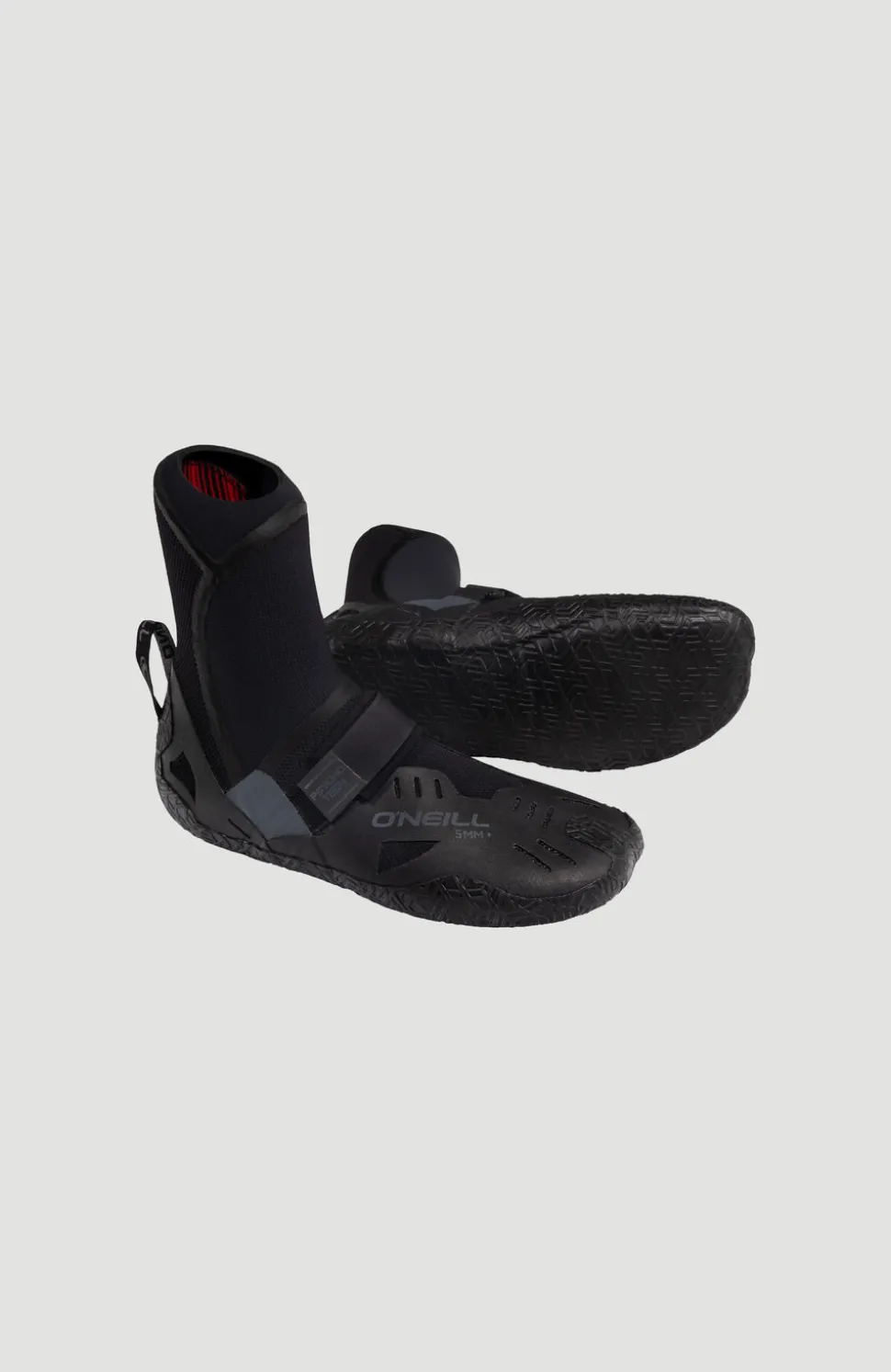 Psycho Tech 5mm+ Round Toe Boot| Zwart